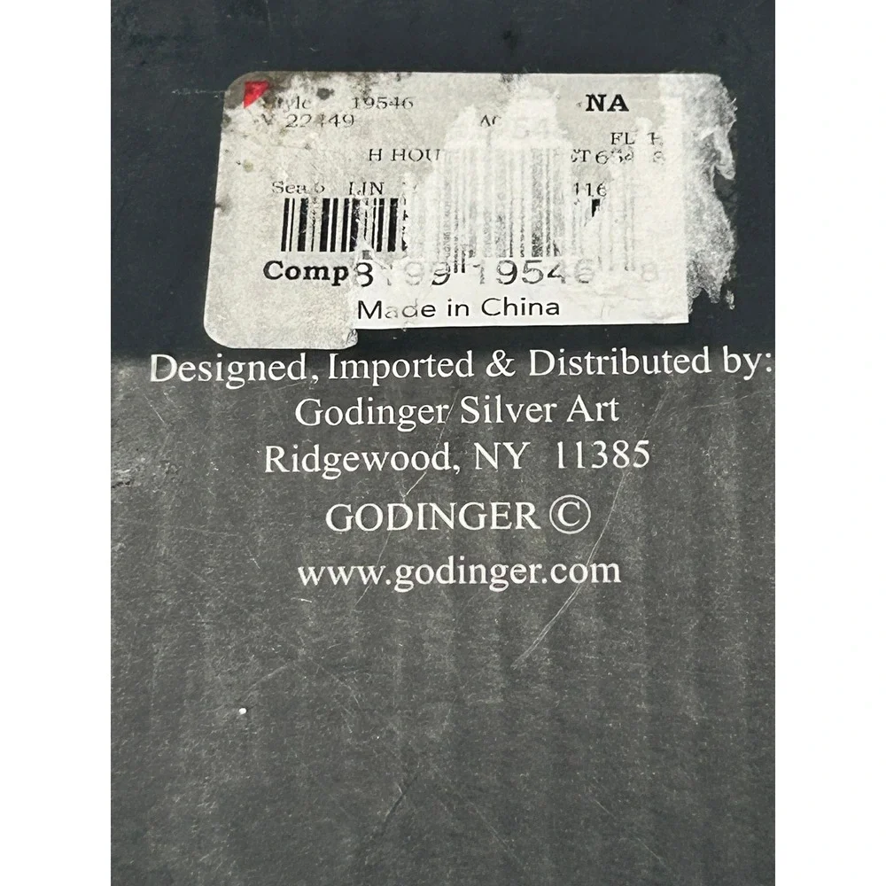 Godinger Taproom Tavern Collection Six Bottle Liquor Dispenser Nickel Plated